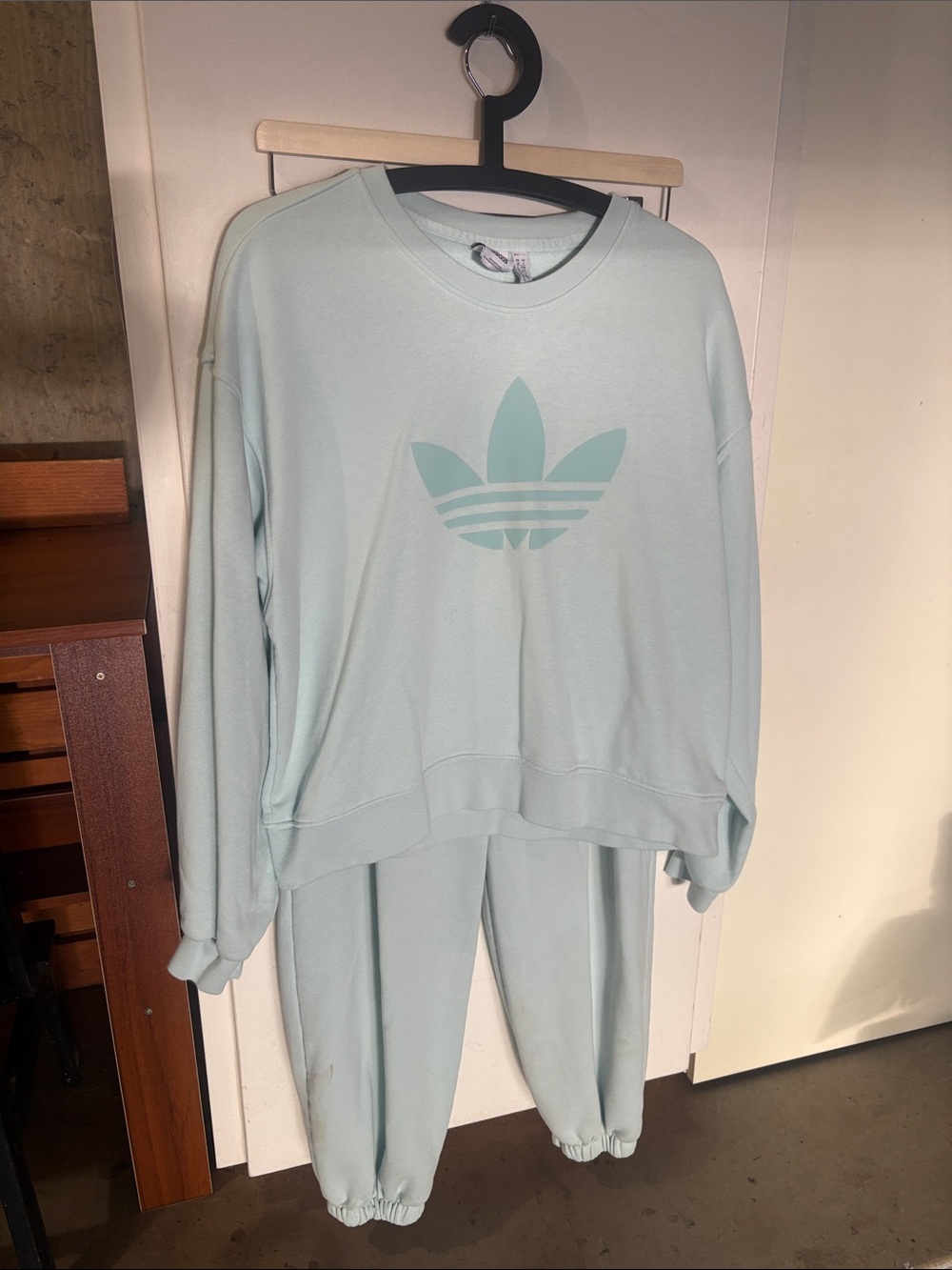 Adidas Pastel Two Piece Sweatsuit
